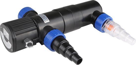 Gardebruk Vijverfilter - 11 Watt 5m Kabel 3 Aansluitingen - Zwart