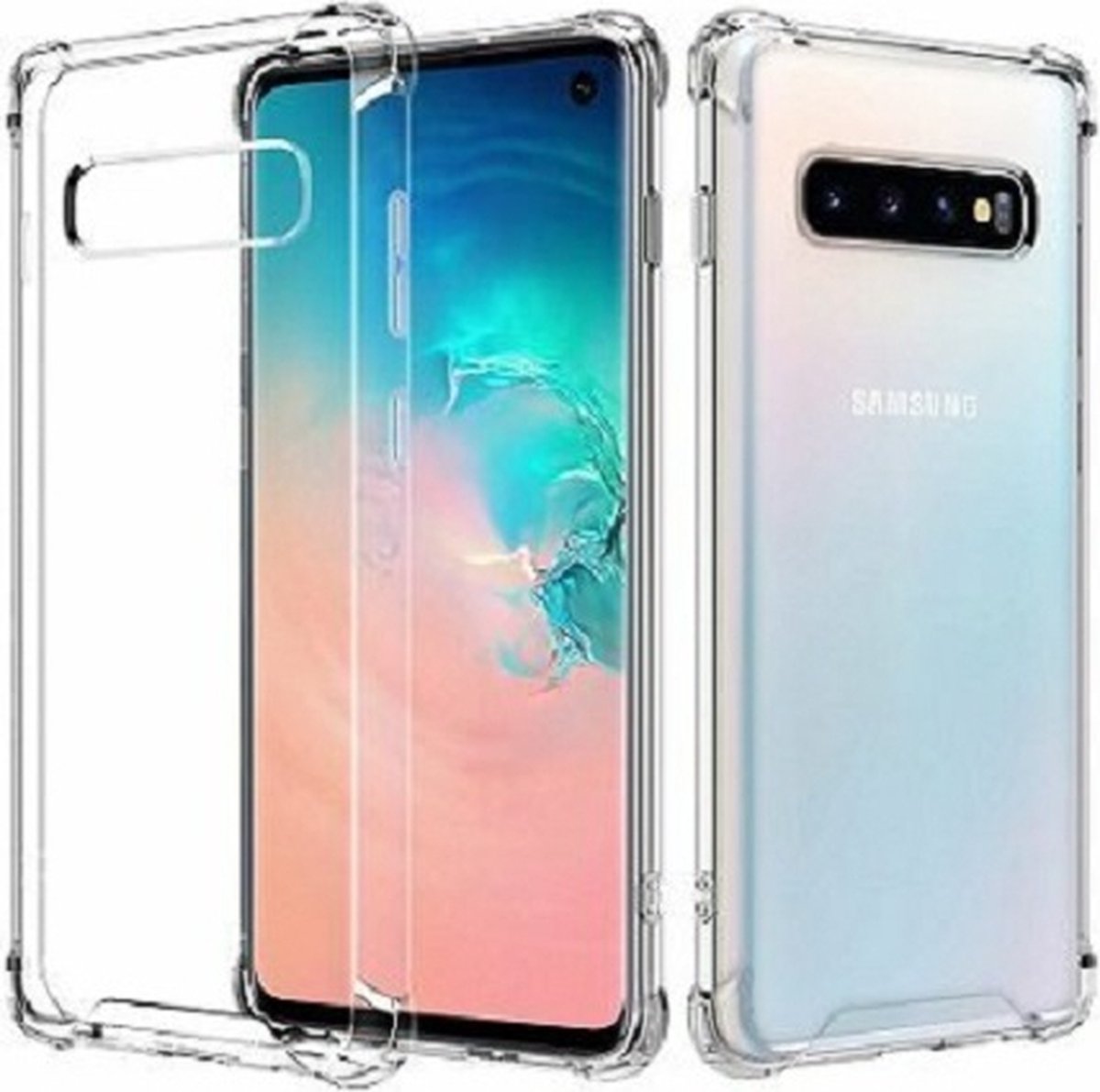 Samsung S10E Hoesje Shockproof Transparant