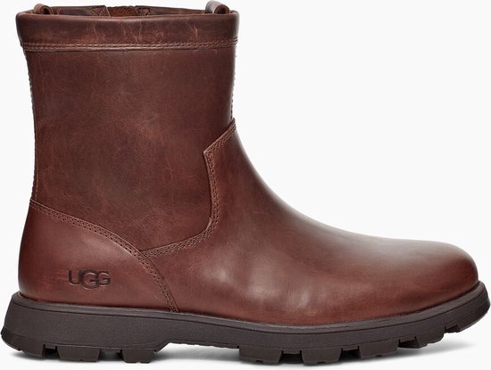 UGG Know Men Leather Boot - Botte pour homme - Imperméable - Cuir marron -  42EU | bol