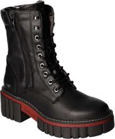 Mustang Veterschoenen Hoog Veterschoenen Hoog - zwart - Maat 40