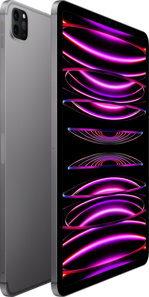 Apple iPad Pro 11 inch 6e generatie 128GB WiFi 5G Spacegrijs M2-chip Liquid Retina display - Afbeelding 4