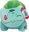 foto van Pokémon Knuffel Bulbasaur Junior 20 Cm Pluche Blauw/groen