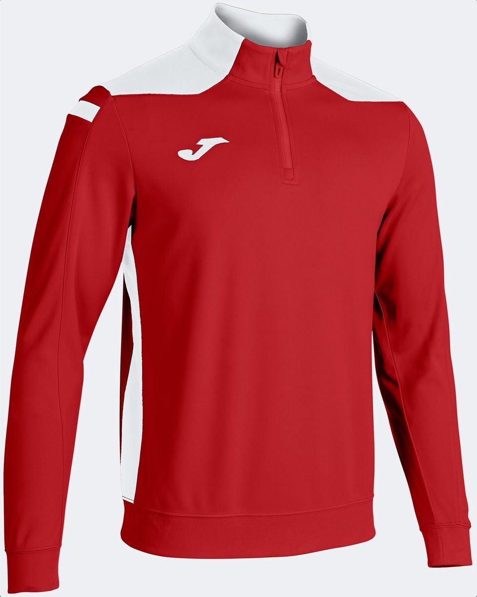 Joma Championship VI Ziptop Kinderen - Rood / Wit | Maat: 152