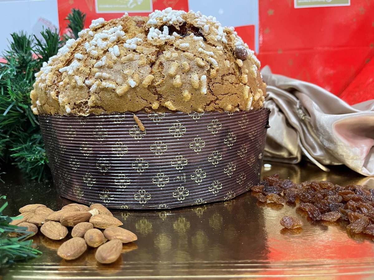 Panettone Traditionnel Piémontais sans glacage 1kg – L'entrepôt