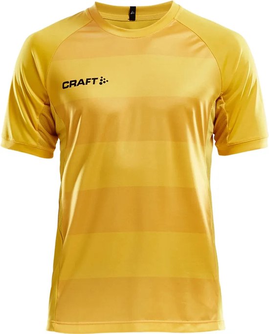 Craft Progress Shirt Korte Mouw Heren - Geel | Maat: 3XL