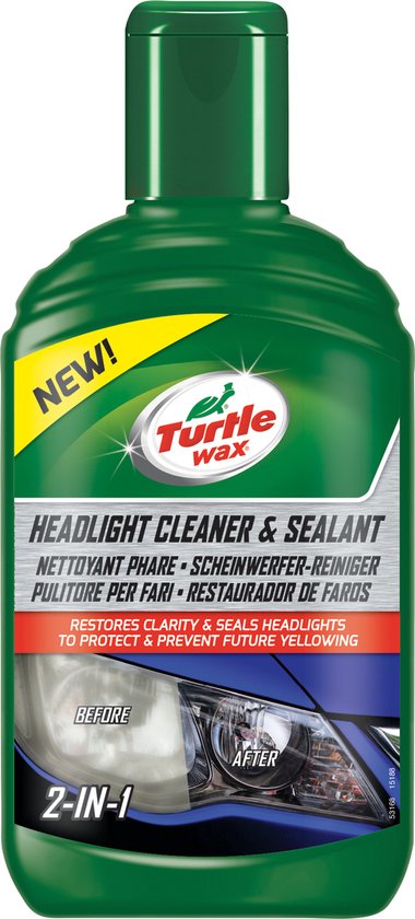 Foto: Turtle wax 53168 headlight cleaner sealant 300ml