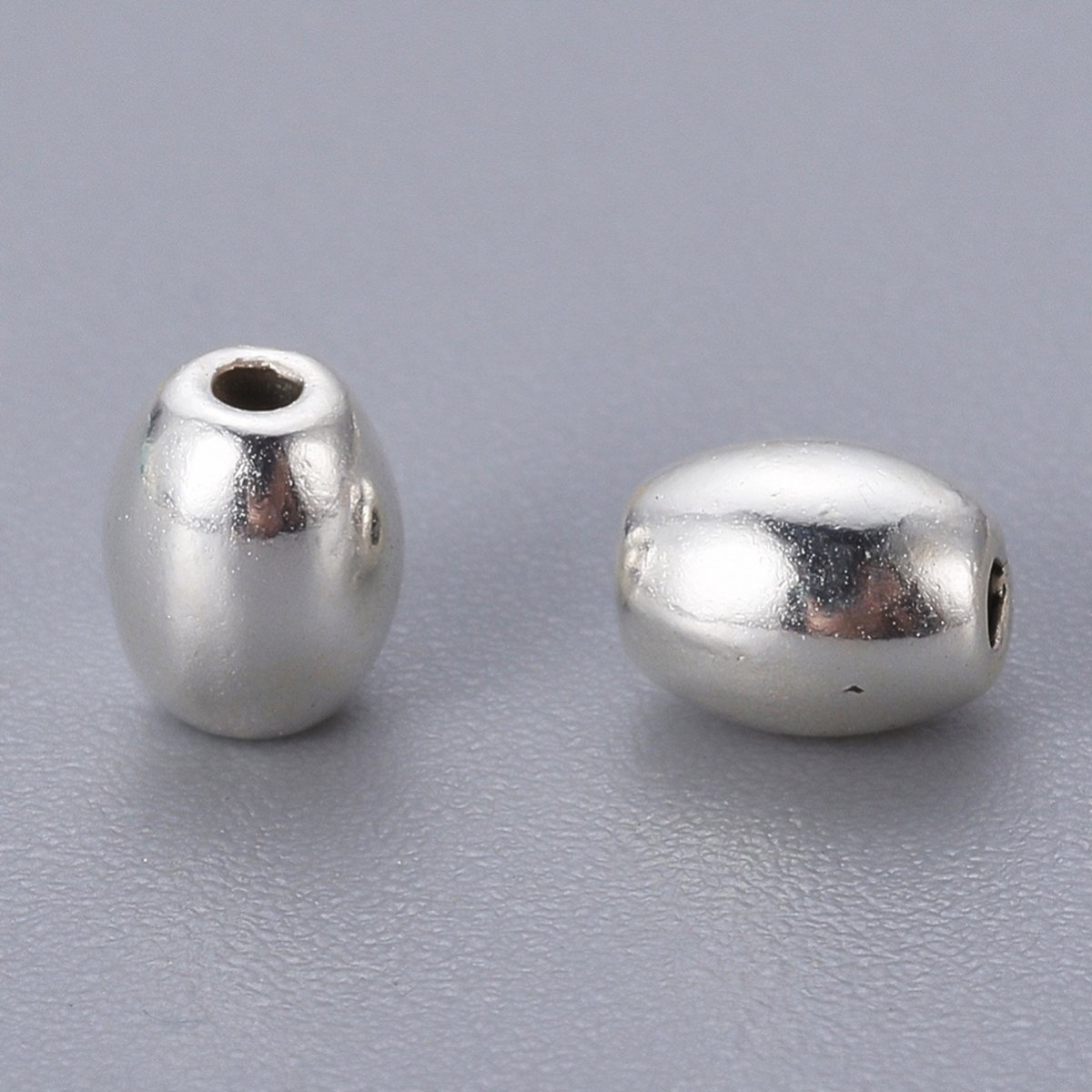 Perlin Tibet Silver Spacer Metal Beads 4mm 100pcs Tube/Roll Spacer Beads For Crafts Jewelry Necklace Bracelet Jewelry Parts F224
