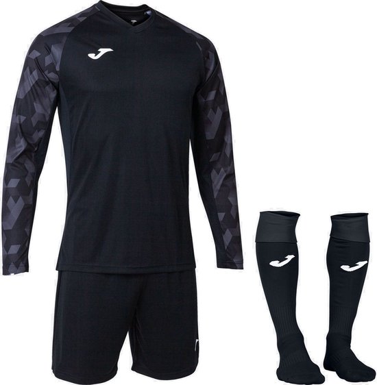 Joma Zamora VII Keeperset Kinderen - Zwart | Maat: 116