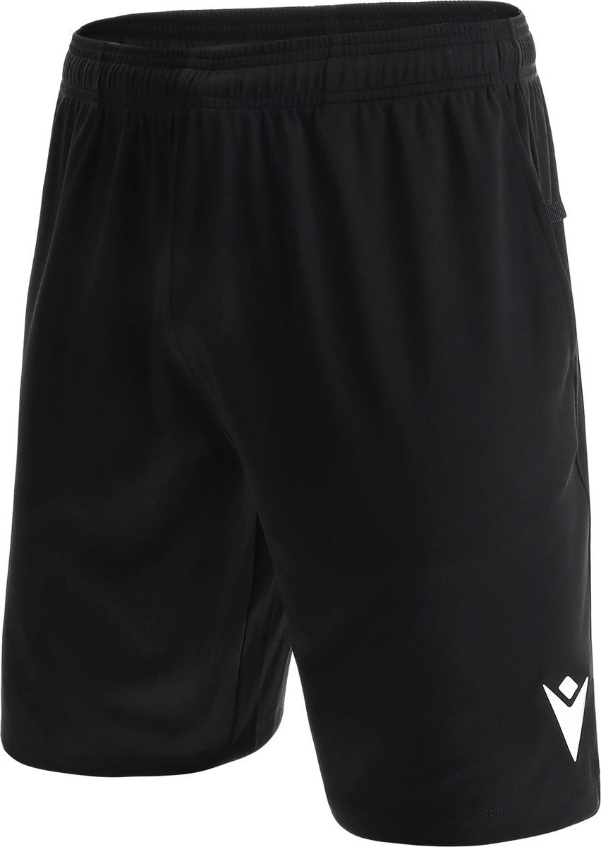 Macron Corver Scheidsrechtersshort Heren - Zwart | Maat: XXL