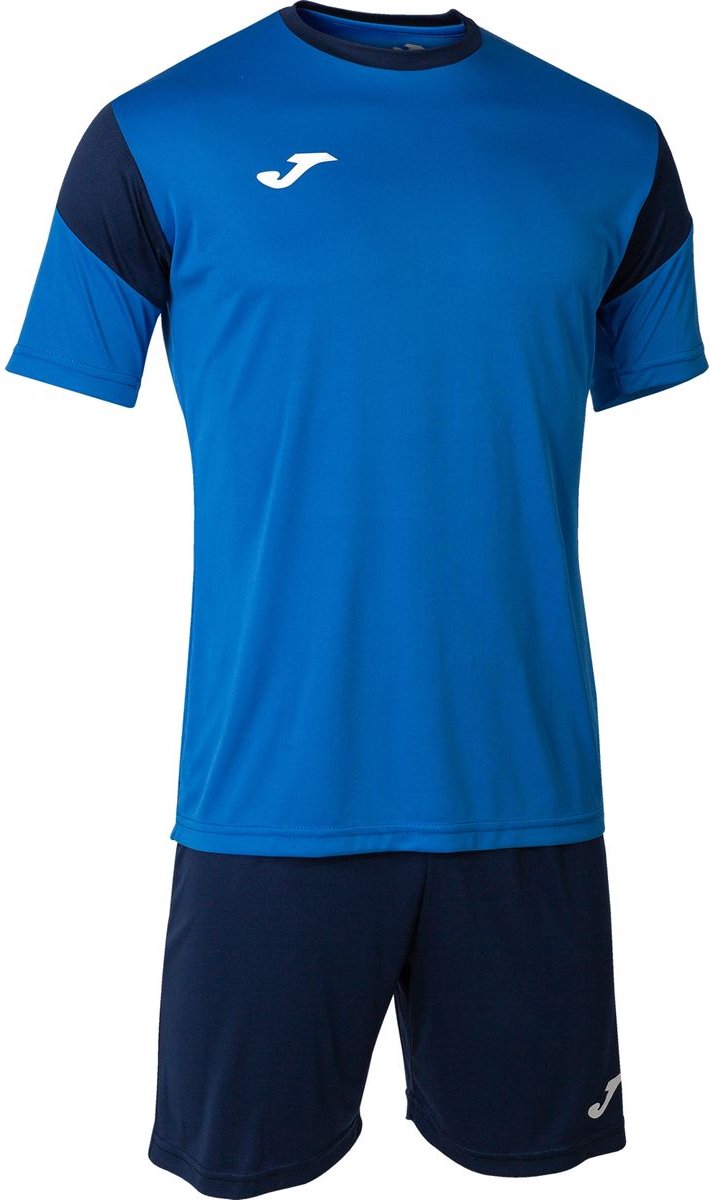 Joma Phoenix Voetbalset Korte Mouw Heren - Royal / Marine | Maat: XL