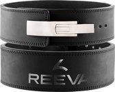 Reeva Lifting Belt met RVS gespsluiting - Maat L - Lever Belt geschikt voor Crossfit, Powerlifting, Fitness en Bodybuilding - Lifting Belt voor Heren en Dames
