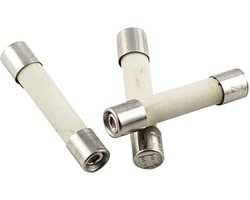 ESKA 52725 Buiszekering (Ø x l) 5 mm x 25 mm 6.3 A 250 V Snel -F- Inhoud: 10 stuk(s)