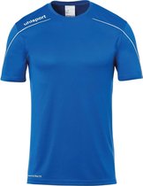 Uhlsport Stream 22 Shirt Korte Mouw Azuur Blauw-Wit Maat 3XL