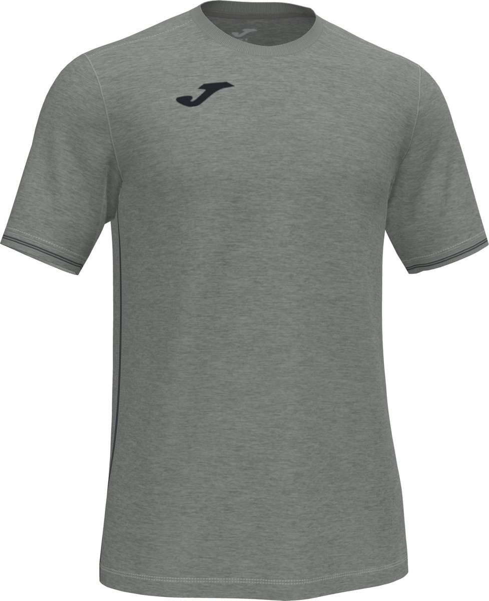 Joma Campus III T-Shirt Kinderen - Lichtgrijs Gemeleerd | Maat: 152