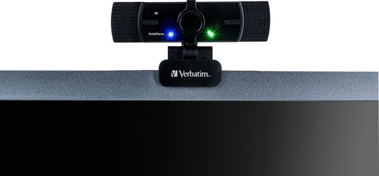 Ultra HD 4K Autofocus Webcam met Dubbele Microfoon