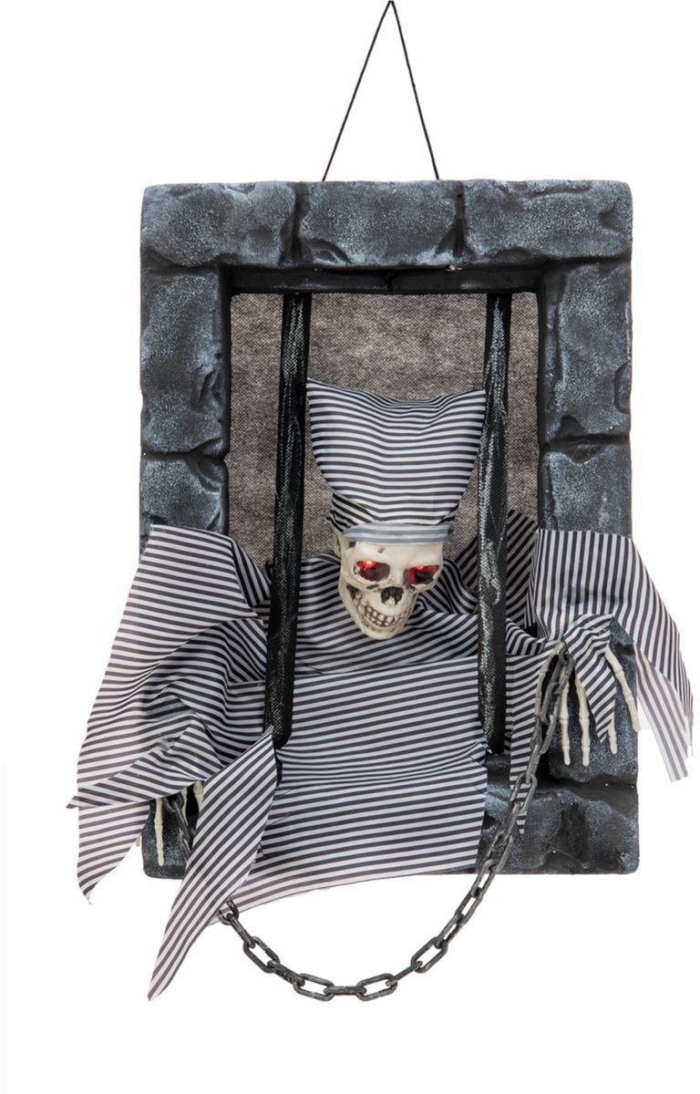Europalms - Halloween - Decoratie - Versiering - Accesoires - Figuur Prisoner 46cm