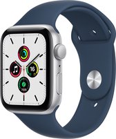 Apple Watch SE 2021 - Smartwatch - 44mm - Zilver met grote korting