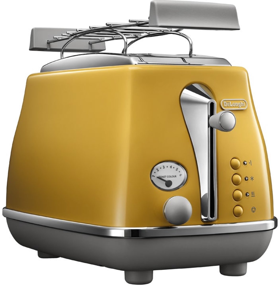 De’Longhi Icona Capitals 2 snede(n) 900 W Geel