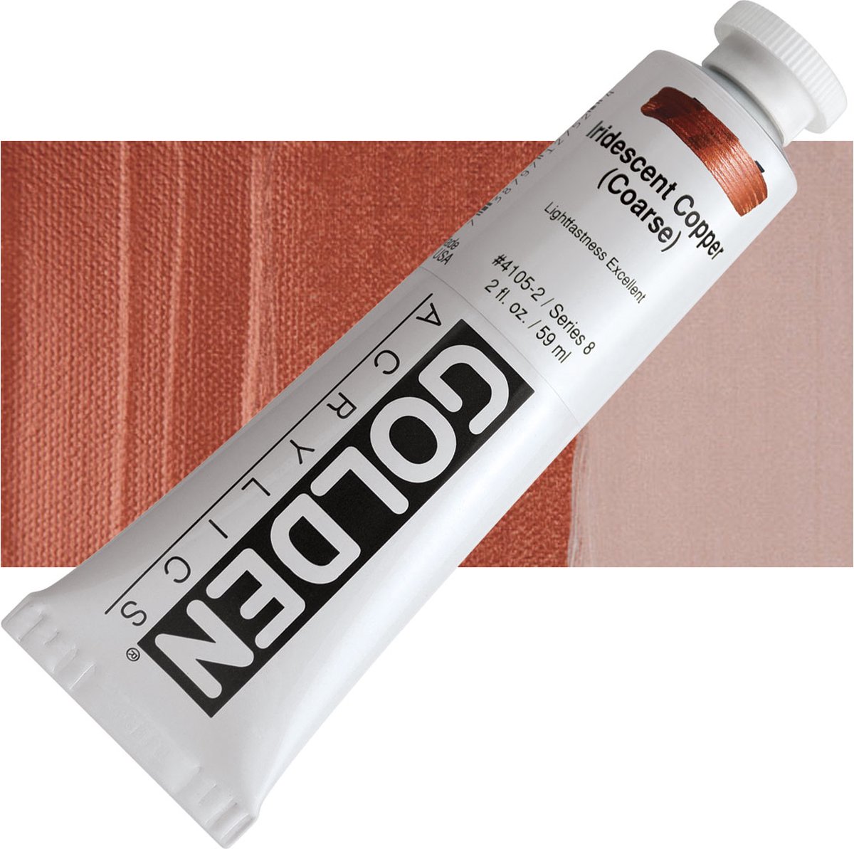 Golden Heavy Body Acrylverf serie 8 | Iridescent Copper (4105-2) 59ml