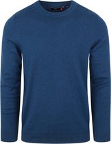 Superdry - Pullover Marl Donkerblauw - Heren - Maat XL - Regular-fit