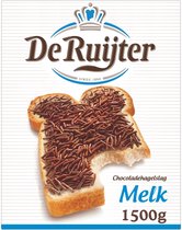 De Ruijter - Chocoladehagel melk - 1,5kg