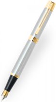 Sheaffer vulpen - 300 E9342 - M - Bright chrome gold tone - SF-E0934253