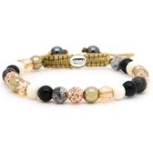 Karma Jewelry Bracelet (Bijoux) Spirale Nala XS (cristal or rose)