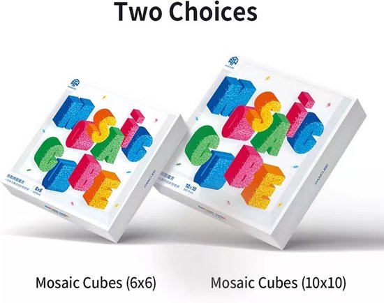 GAN Mosaic 6x6 (36 3x3kubussen) - cube - puzzel