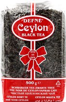 Defne Ceylan Thee - 500 grammes - 100% Thee de Ceylan - Thee traditionnel - Thee Zwart