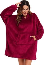 sweat-shirt couverture - sweat à capuche - sweat-shirt couverture Couverture d'hiver - Couverture polaire - Blanket à capuche - chaud et confortable, portable, long sweat-shirt