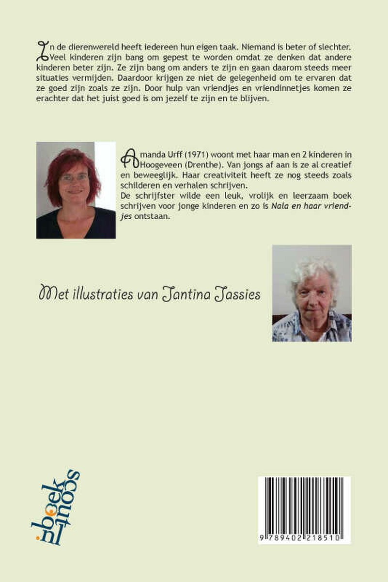 Nala en haar vriendjes - back cover