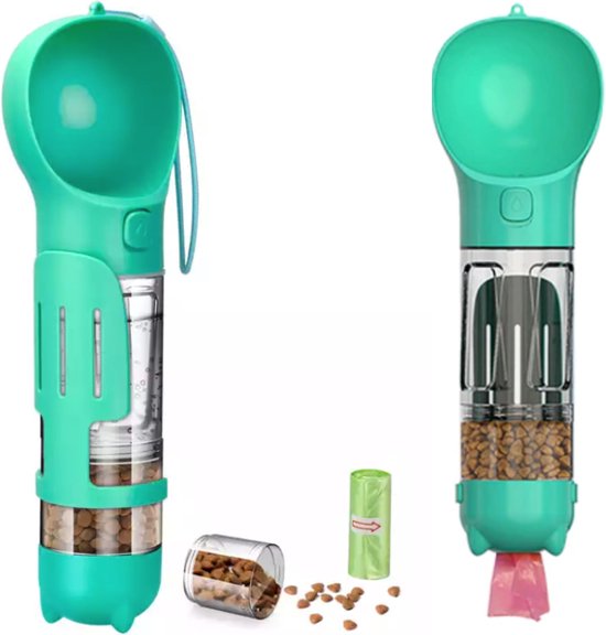 Honden 3 in 1 Beker - Handig Voor Uitgaan - Lopen met Hond - Honden accesoires - Honden Gadget