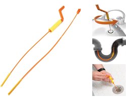 Drain Weasel Aqua Laser Afvoerontstopper – 360 Graden Draaibaar – 45 cm Lang