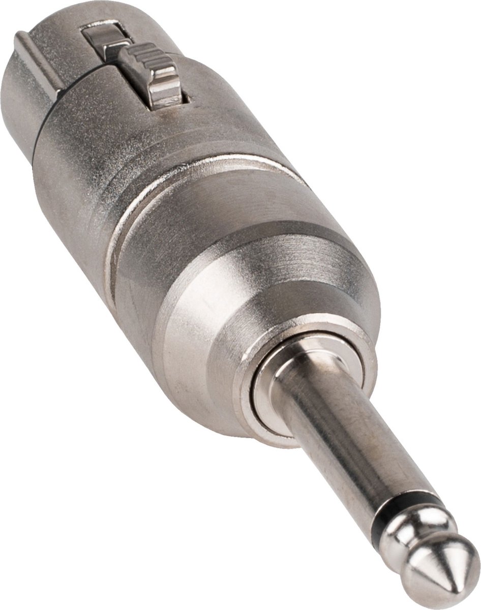 Neutrik NA2FP XLR (v) - 6,35mm Jack mono (m) adapter