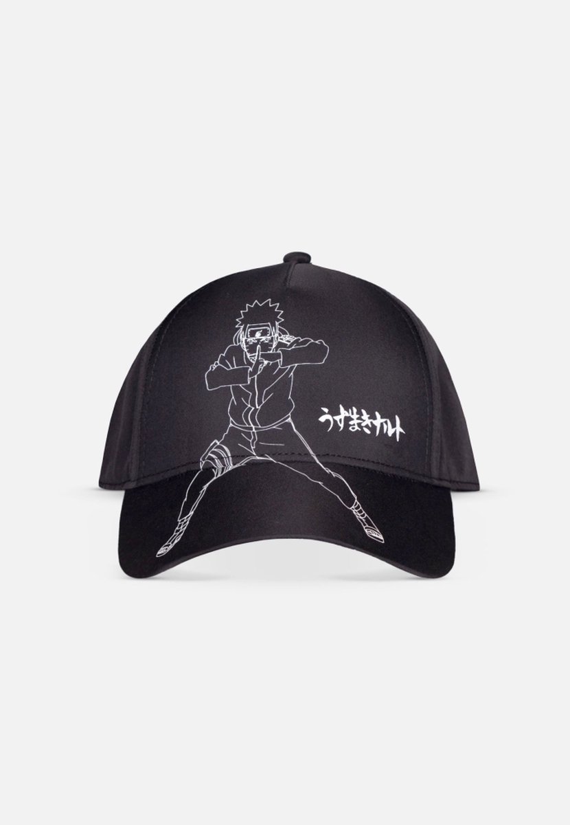 Naruto Shippuden Verstelbare pet Fighting Pose Zwart