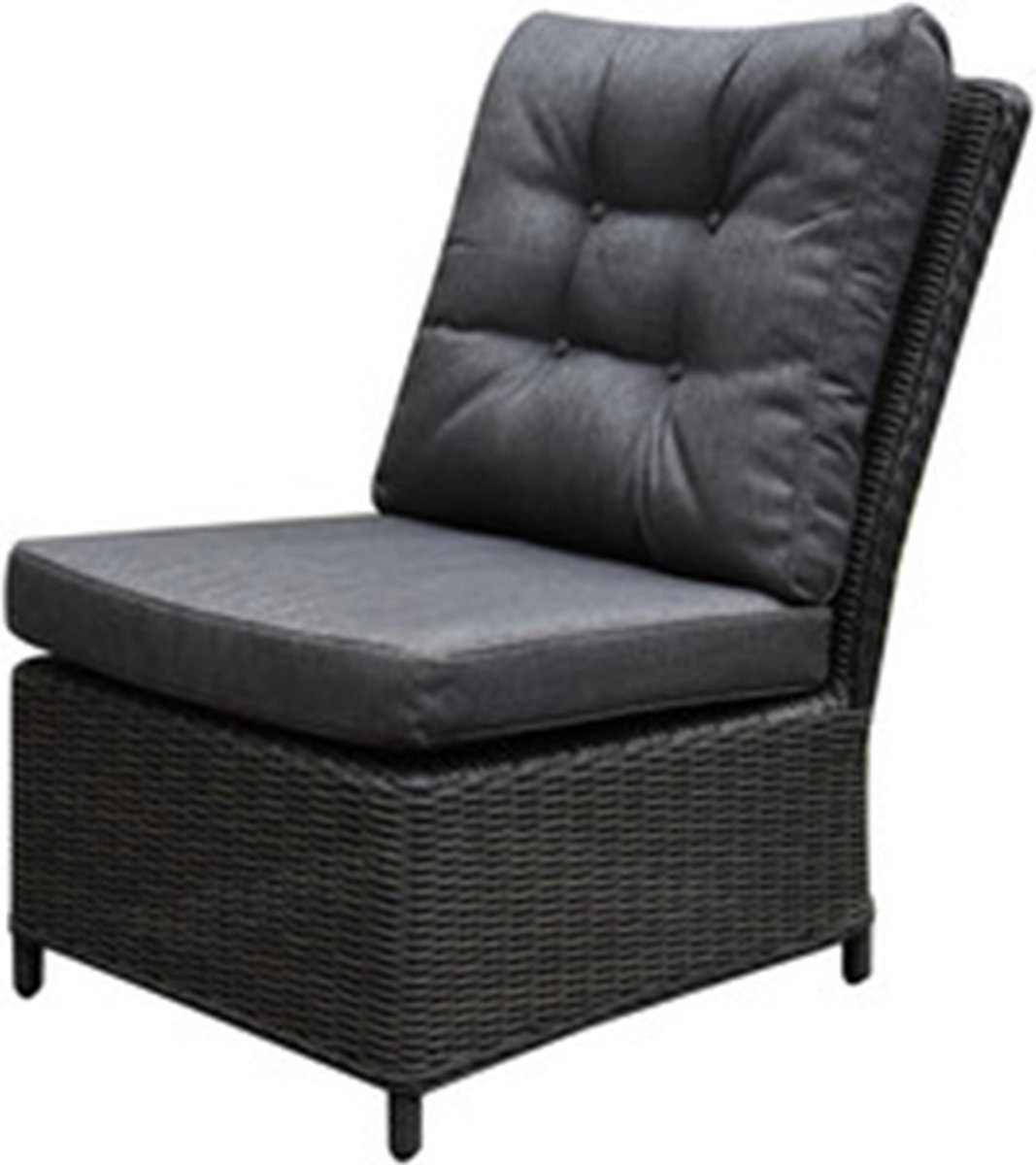 Ibiza premium middenelement antraciet