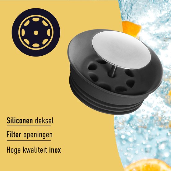 Waterkaraf plastic, set van 4 1 l kunststof PET-waterkan, waterkaraf