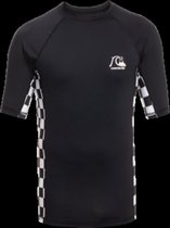 Quiksilver - UV-Zwemshirt met korte mouwen voor mannen - Arch - Zwart - maat XS