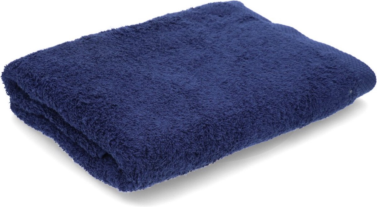 Lasa Home | Badhanddoek Pure Donkerblauw 70x140 cm| x 70 cm