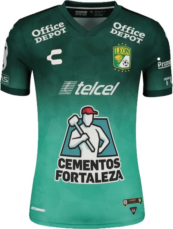 Globalsoccershop - Club León Shirt - Voetbalshirt Mexico - Voetbalshirt Club León - Thuisshirt 2022 - Maat S - Mexicaans Voetbalshirt - Unieke Voetbalshirts - Voetbal