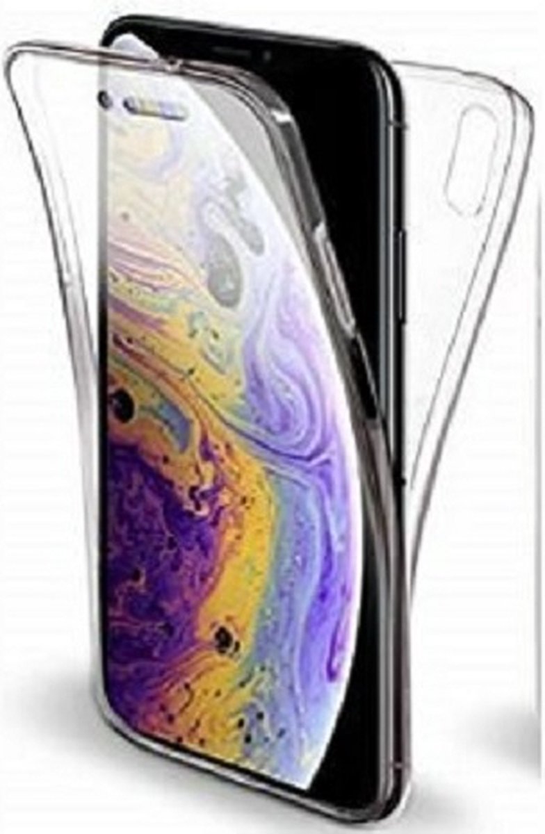 iPhone XS Hoesje Siliconen TPU Transparant Full Cover