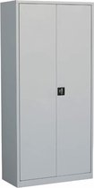 Metal File Cabinet Archiefkast Kantoorkast staal 180x80x38 cm Lichtgrijs RAL 7035 kast Met slot