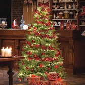 Kunstkerstboom – Premium kwaliteit - realistische kerstboom – duurzaam ‎98 x 98 x 150 cm