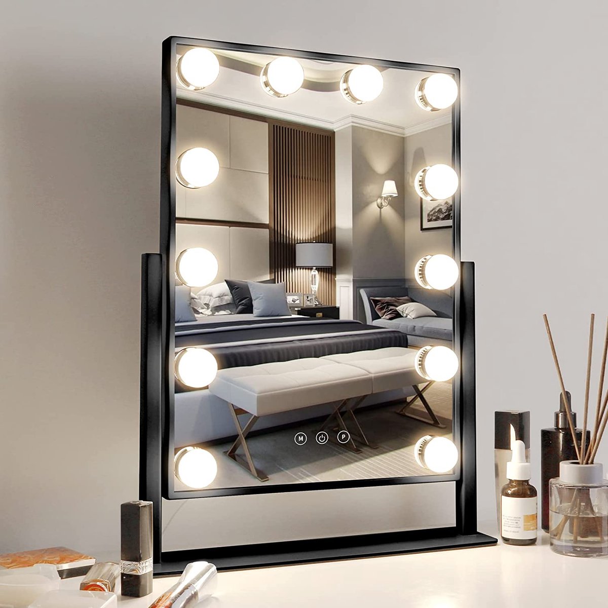 Luxe Make Up Spiegel – Make up Mirror – Kaptafel – Vrouwen Accessiores Cadeau