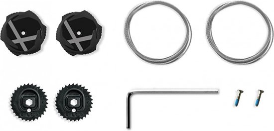 Northwave SLW Xdial Knob Kit - White Black - View #9