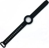 Premium Siliconen Armband geschikt voor Apple AirTag voor Kinderen - Zwart -  AirTag-sleutelhanger Hoesje Kind -  Polsband GPS Horloge Kind - Tracker Houder Armband - Trackers Band - Kinder Horloge - Peuter - Polsband GPS Horloge Senioren - ixen