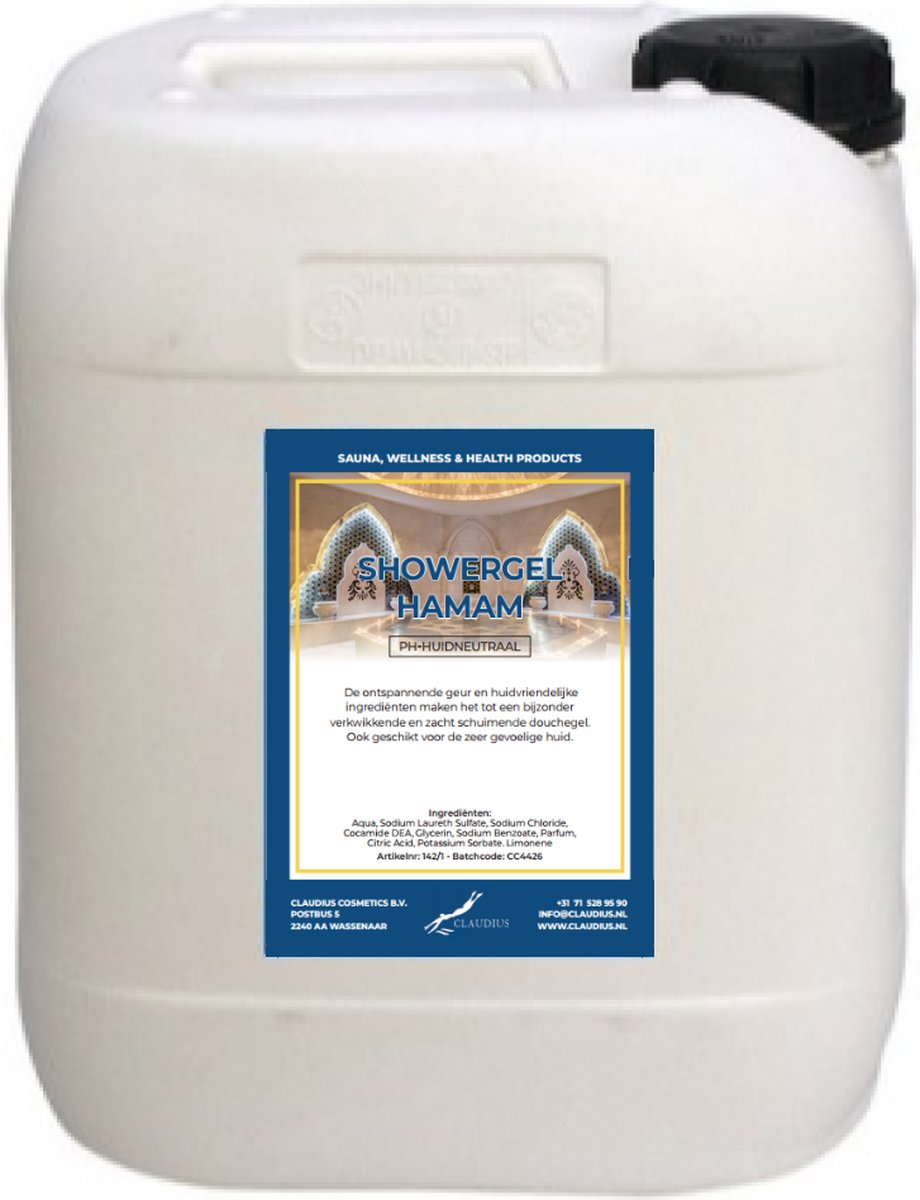 Goedkoopste Douchegel Hamam 10 liter - Showergel - Navulling