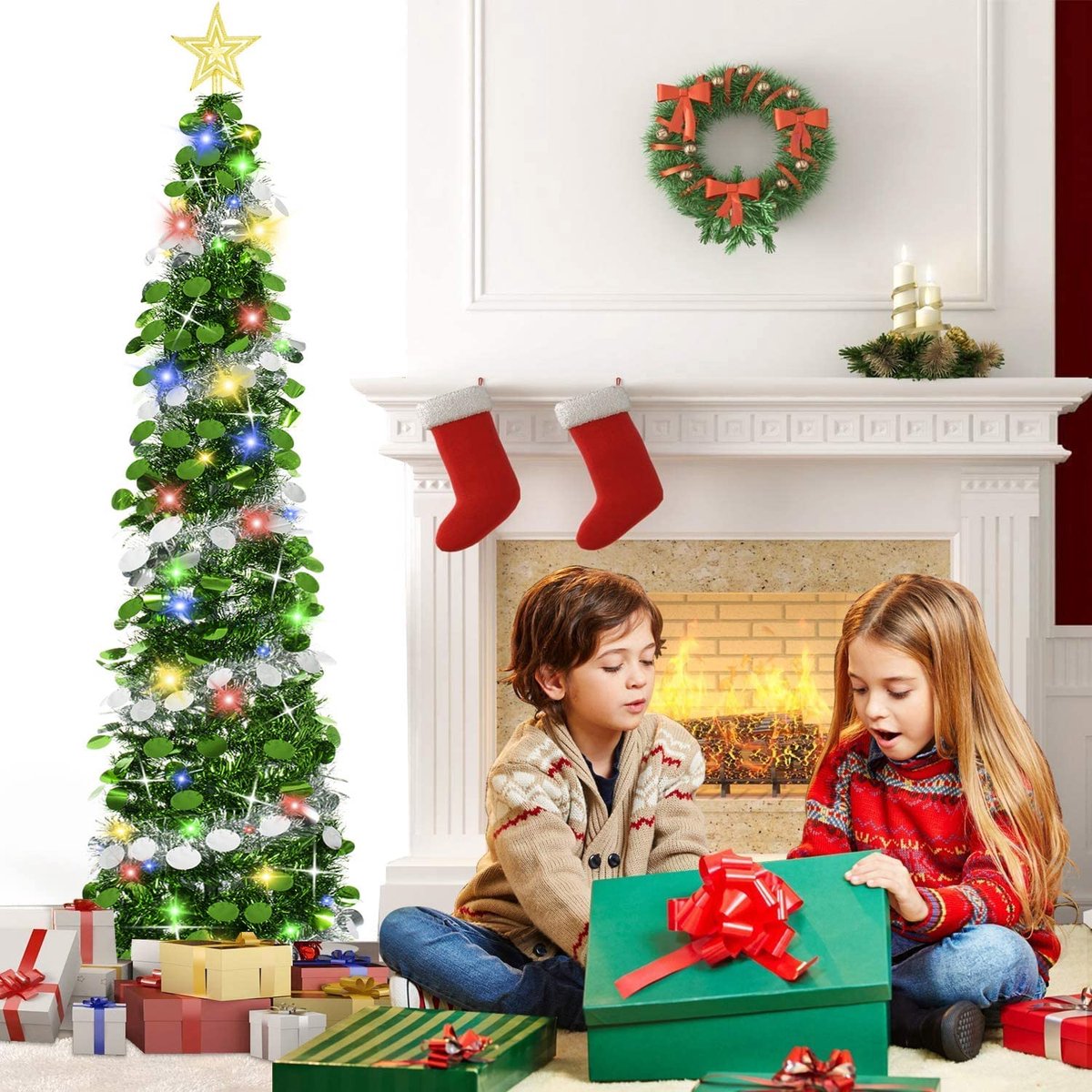 Kunstkerstboom – Premium kwaliteit - realistische kerstboom – duurzaam ‎150 x 34 x 34 cm