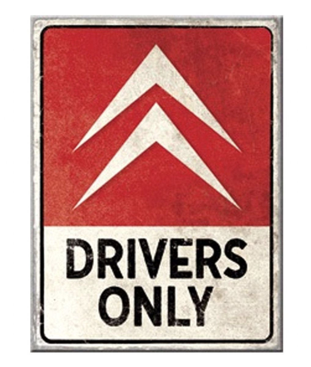 Magneet Citroen Drivers Only