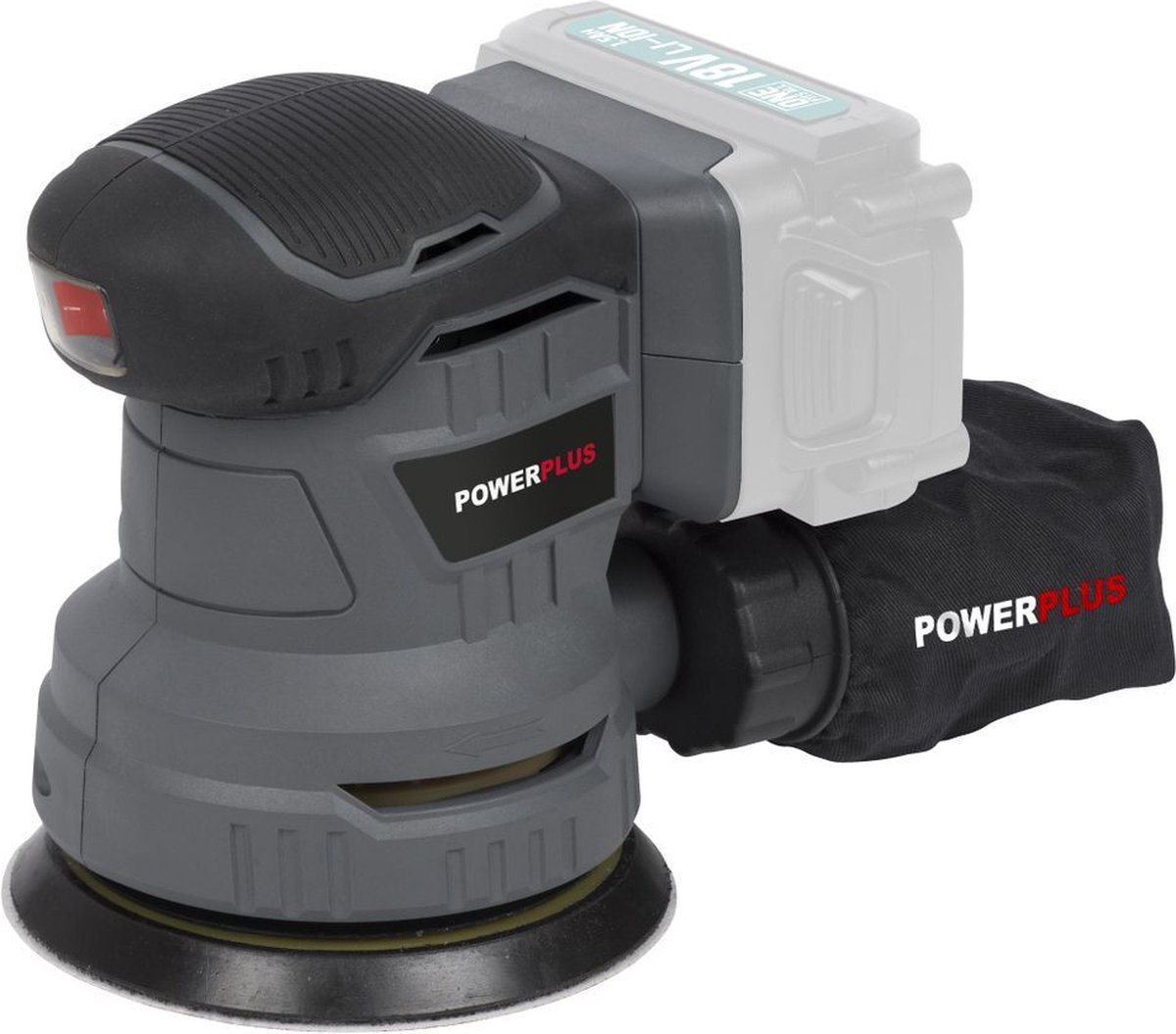 Powerplus POWEBESS3 Excentrische schuurmachine - 18V+BATT. 3.0AH+Lader – foto 5